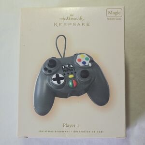 Hallmark Keepsake Player 1 Ornament - Gray